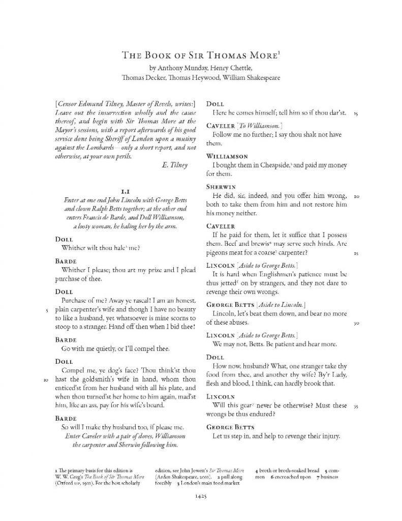 Features The Essential Works of Thomas More